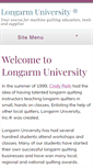 Mobile Screenshot of longarmuniversity.com